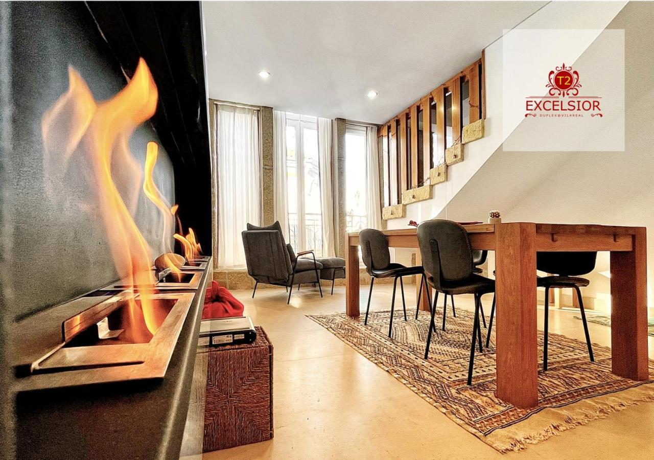 Апартаменти T2 Duplex - Exclusivo No Centro Historico Віла-Реал Екстер'єр фото