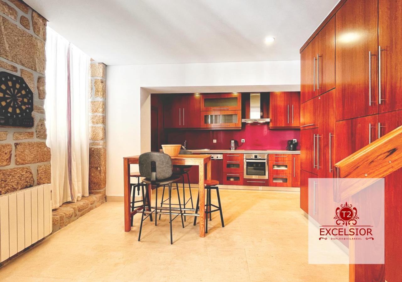 Апартаменти T2 Duplex - Exclusivo No Centro Historico Віла-Реал Екстер'єр фото