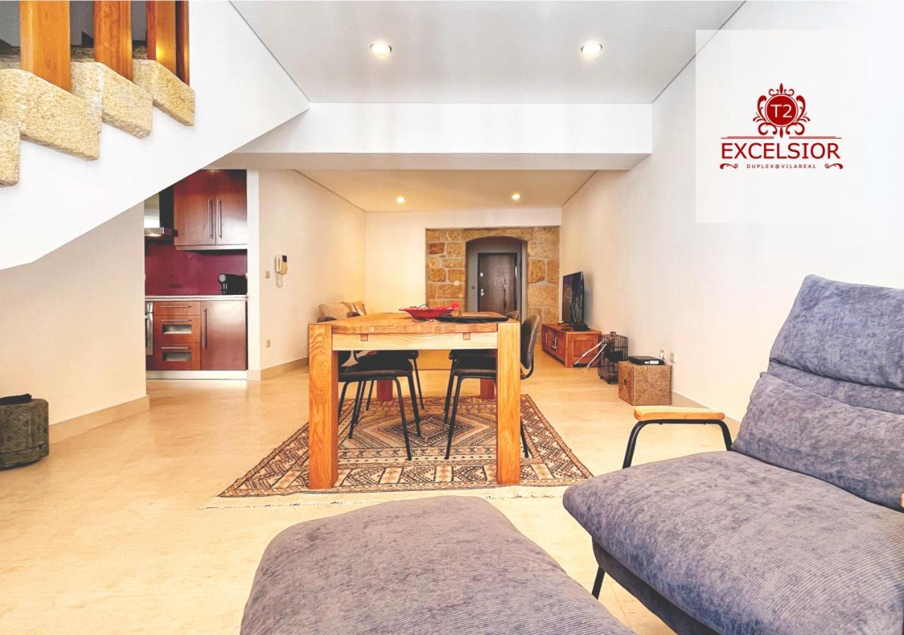Апартаменти T2 Duplex - Exclusivo No Centro Historico Віла-Реал Екстер'єр фото